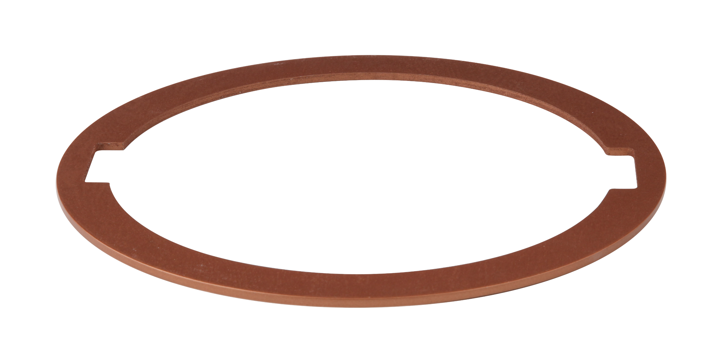 Urnenzusatz 0320 Holzscheibe kupferfarbig