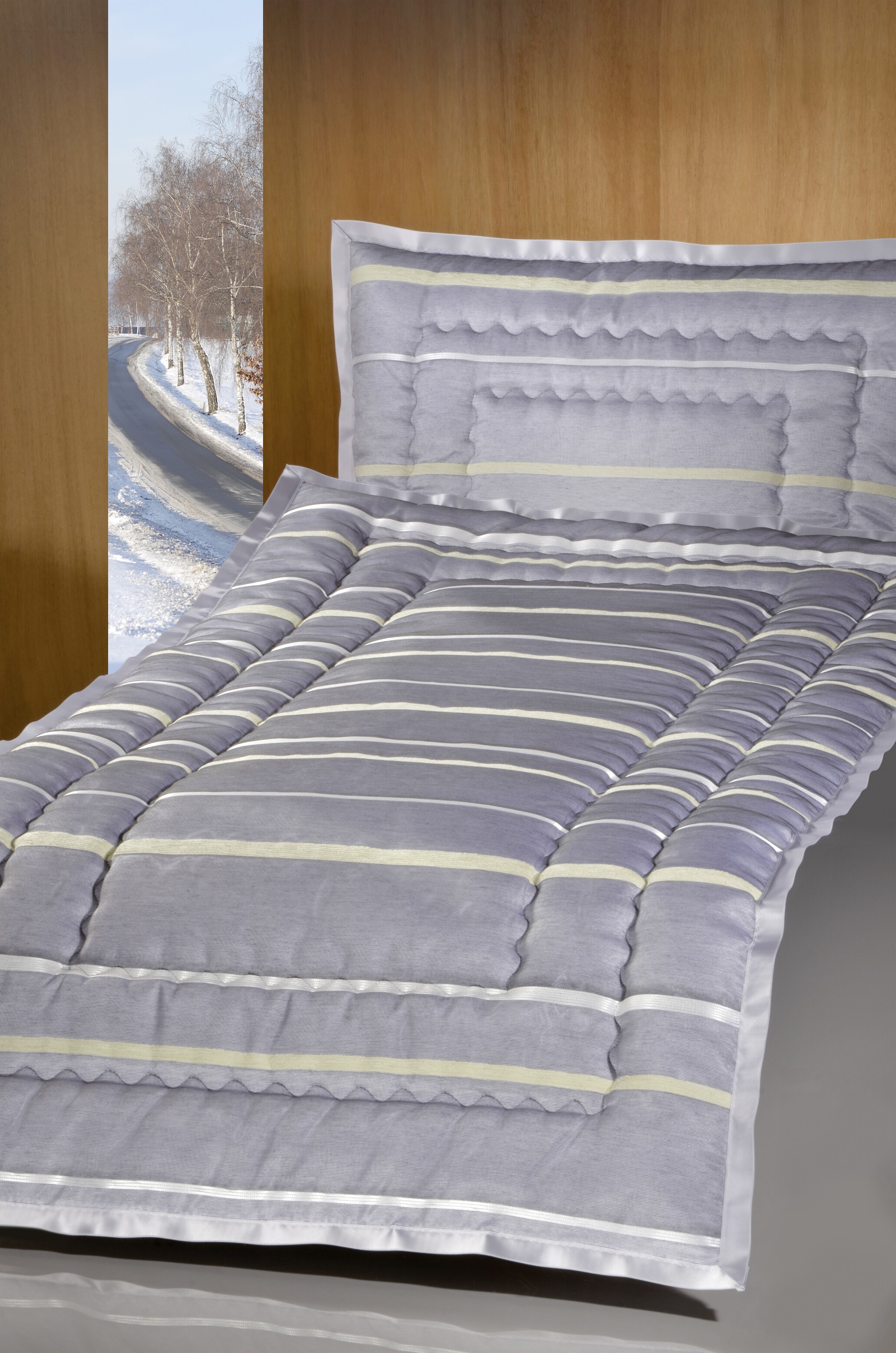 Deckengarnitur 1870 Trentino anthrazit, Litze