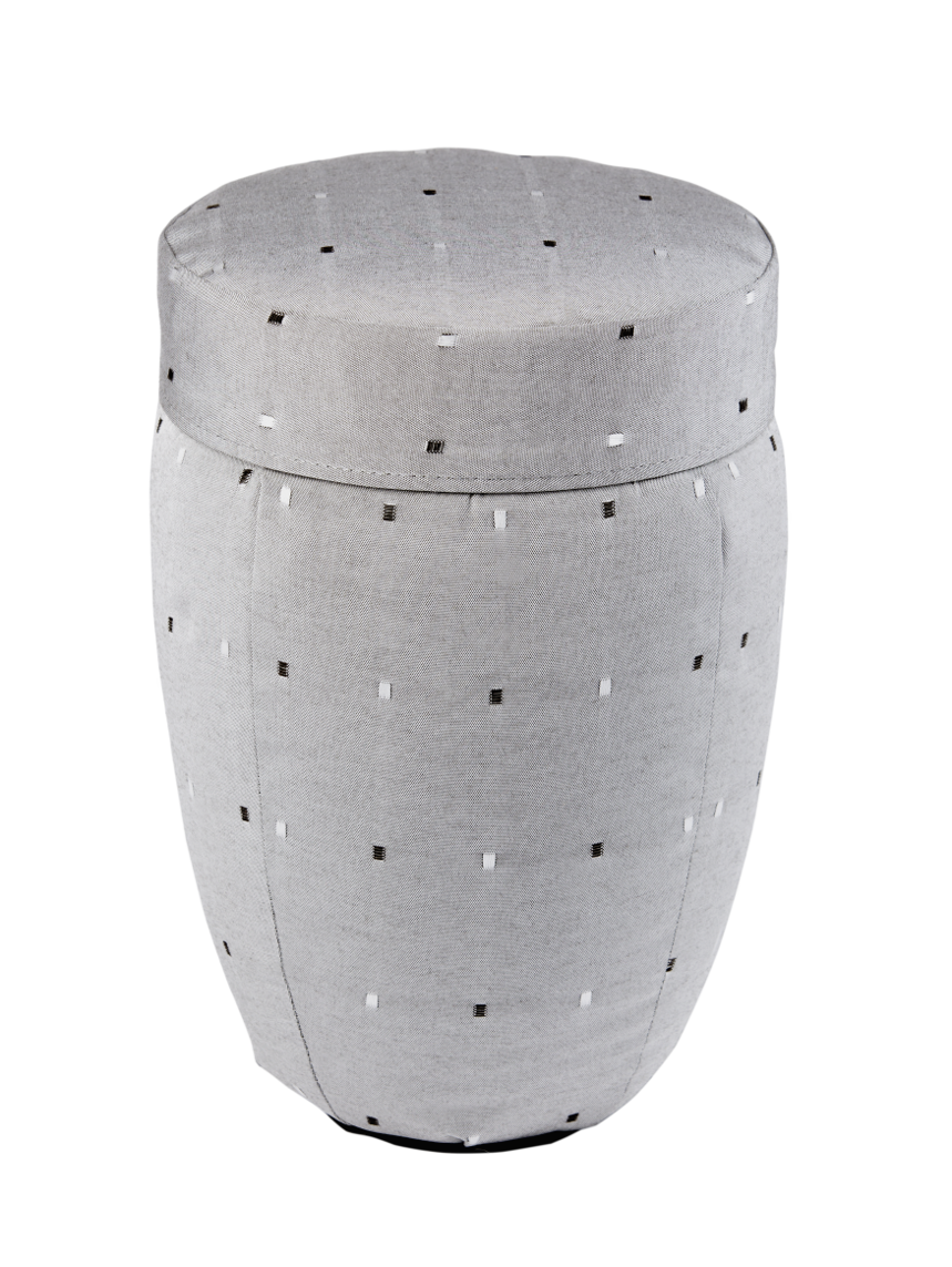 Urne NU 125 Karo grau