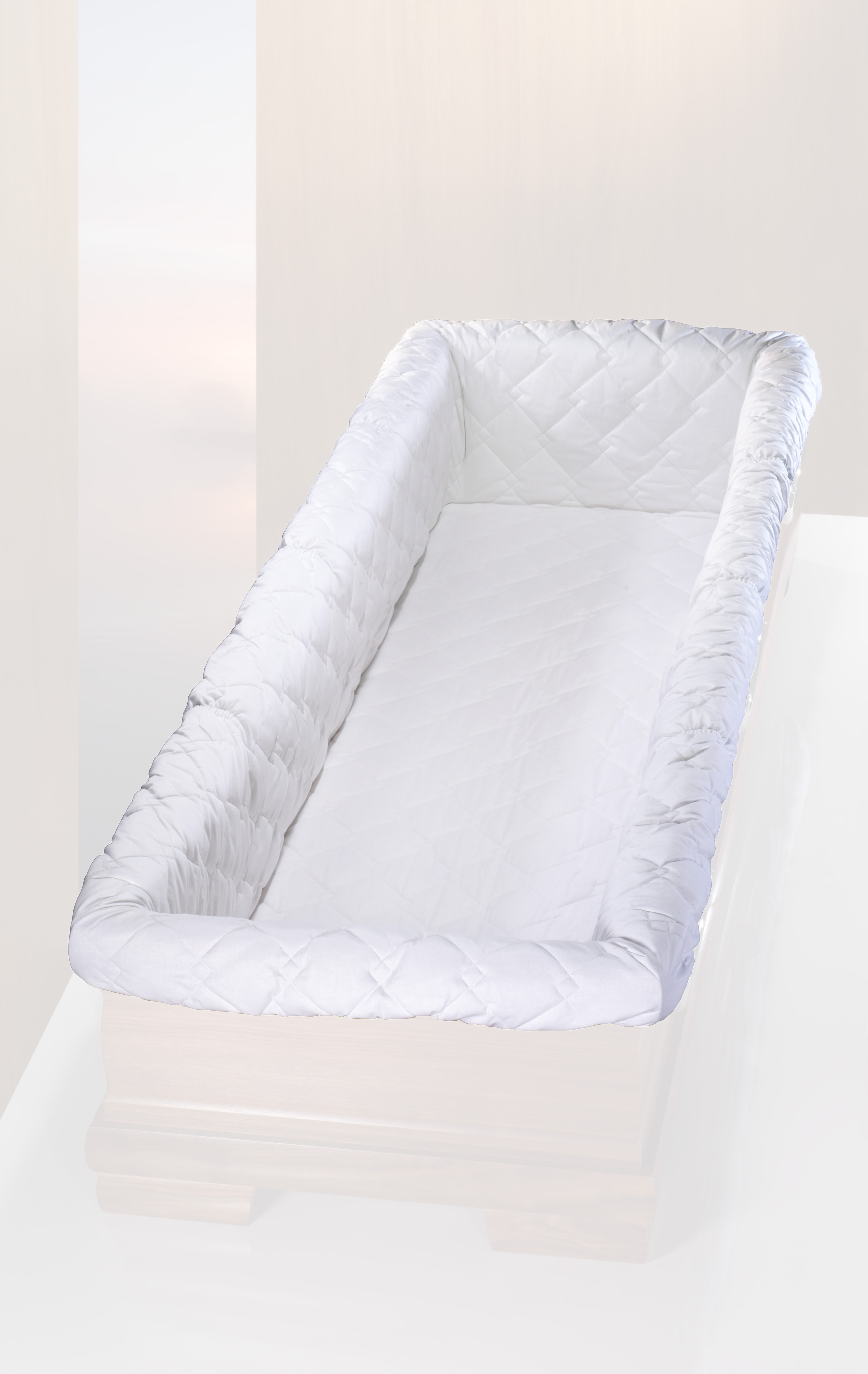 Sarginnenauskleidung SIA 01701 tv, mit 6 längsseitigen Querstegen, BW weiss