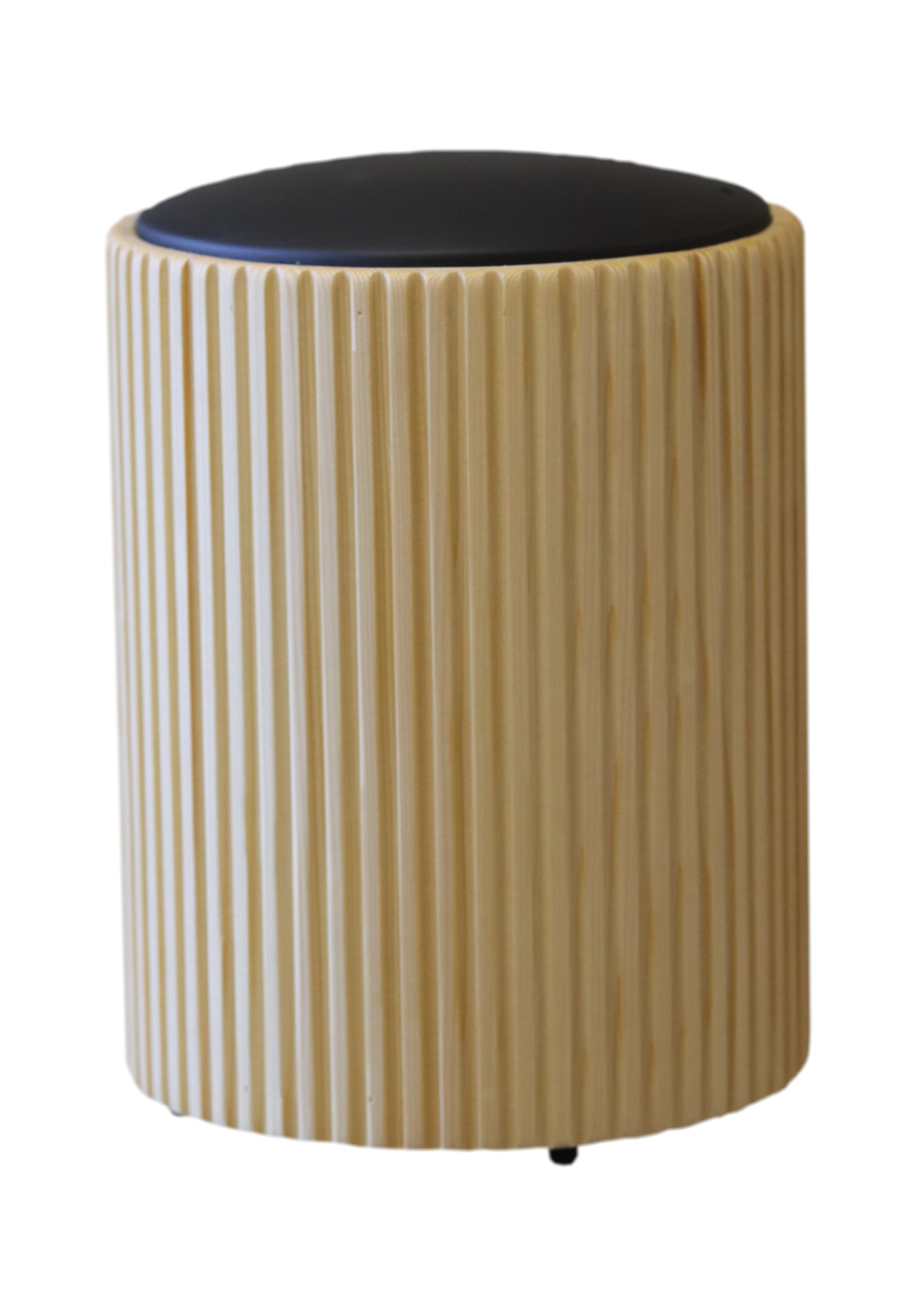 Urne Nr. 1029 Ahorn natur geölt, Deckel Buche-schwarz