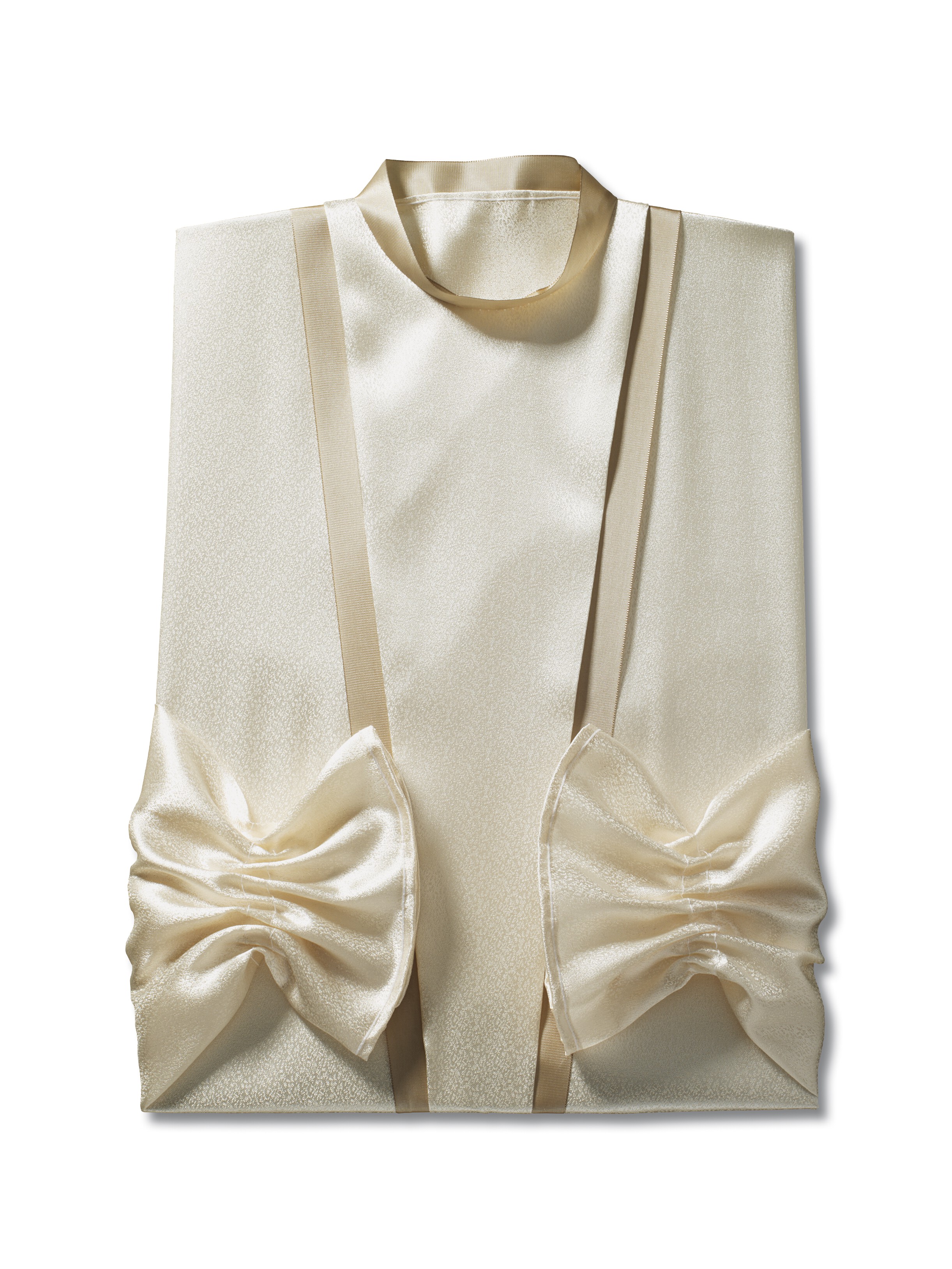 Damenkleid Nr. 469 Eiskrepp beige