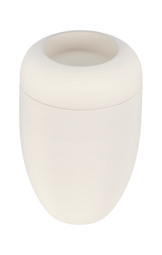 Urne(n) Nr. 2100 Bijou-Urne crèmeweiß (ohne Zubehör)