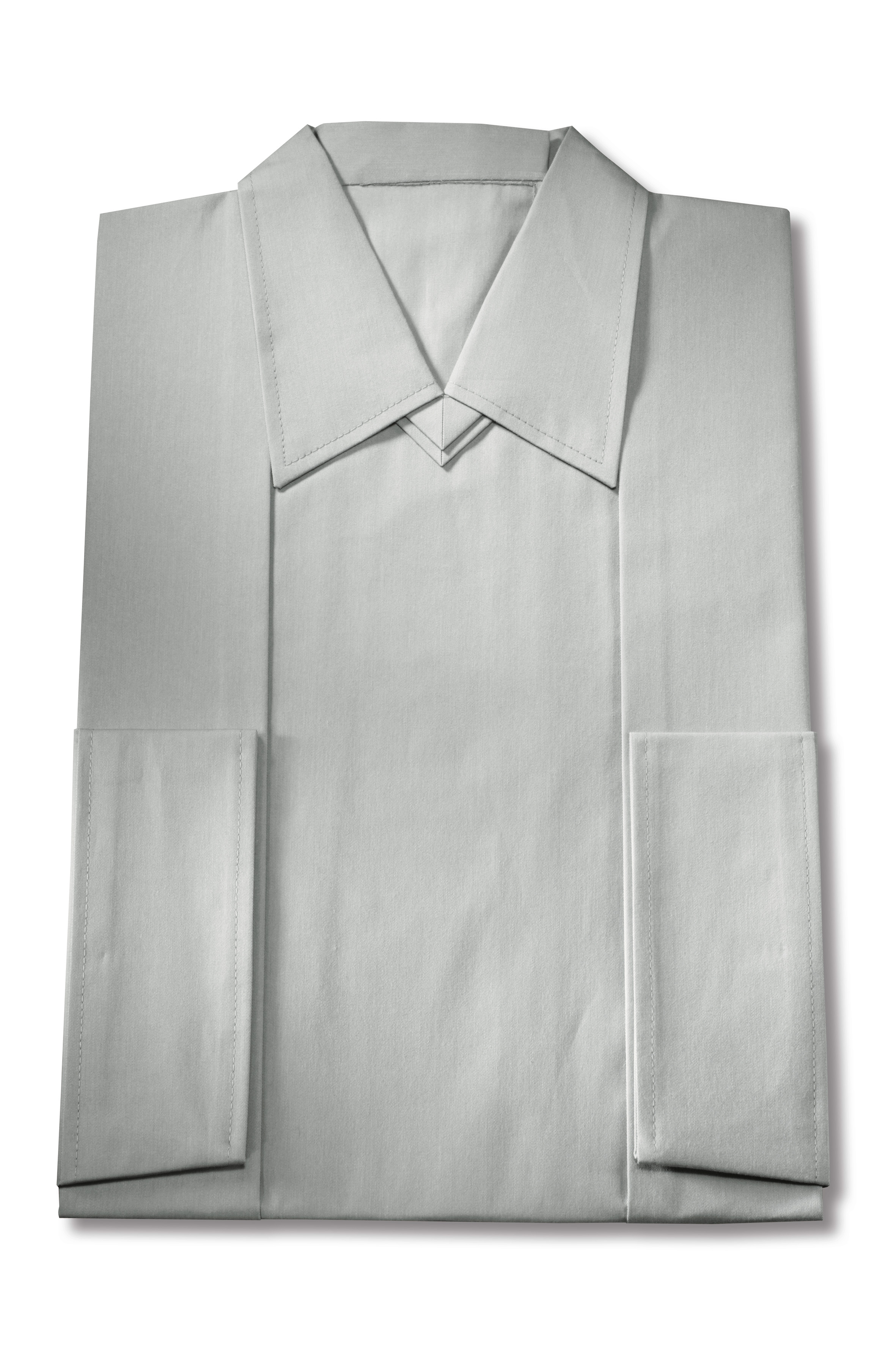 Herrenkleid Nr. 261 Baumwolle silbergrau