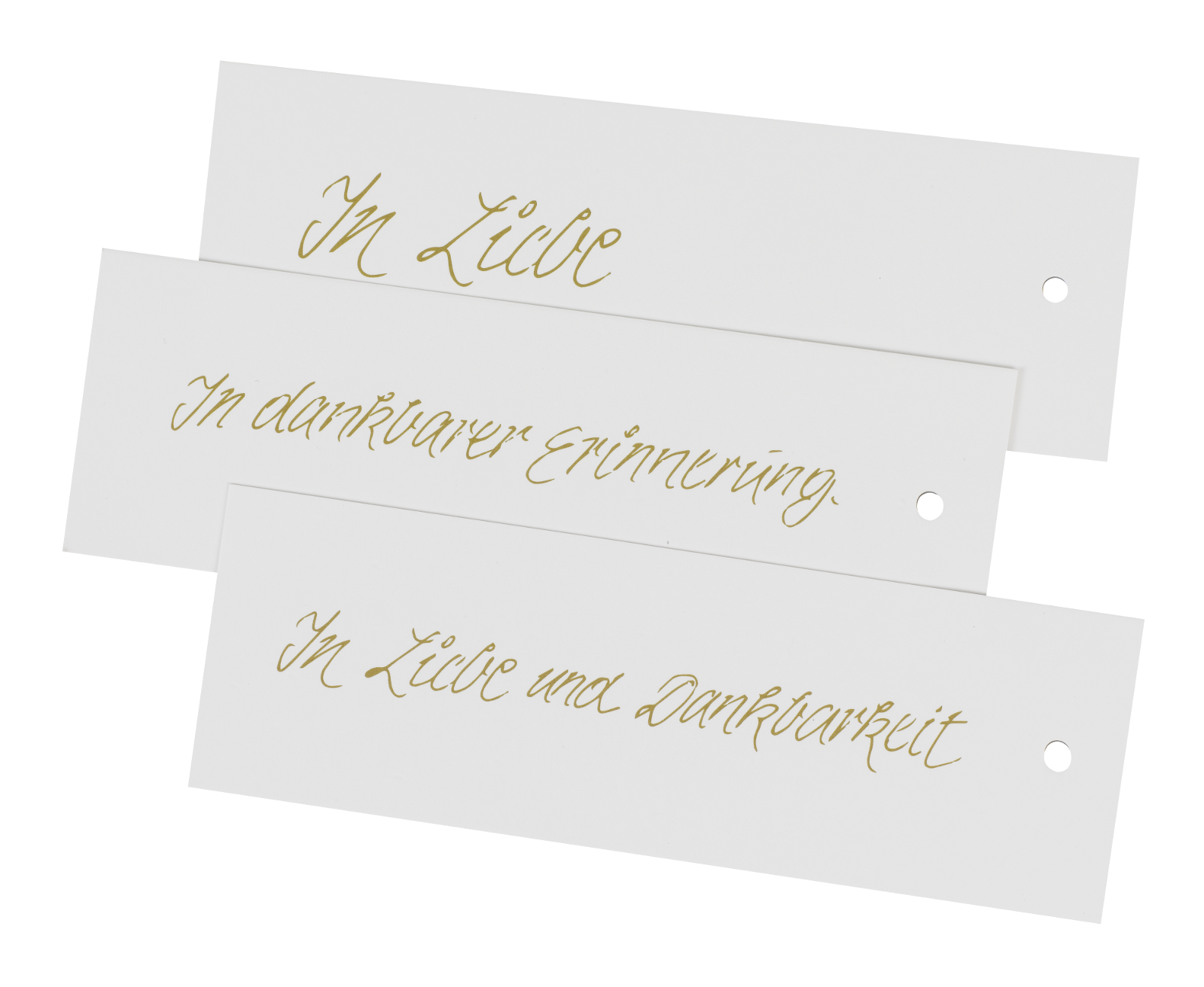 0988 Papierbanner Set -dreiteilig-
