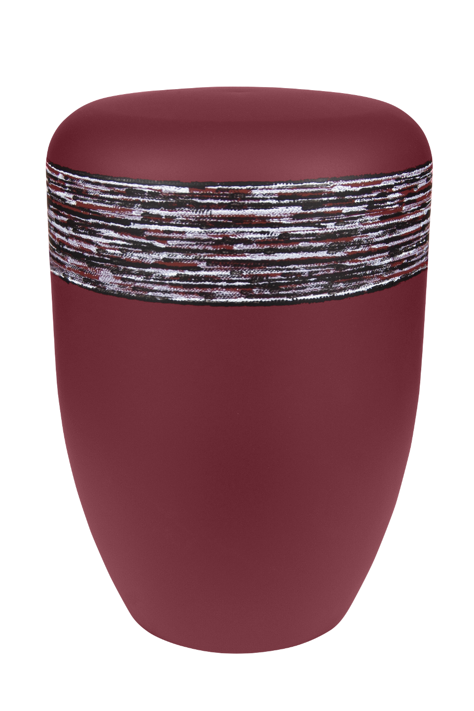 Urne 1352b bordeaux, Kordeloptik