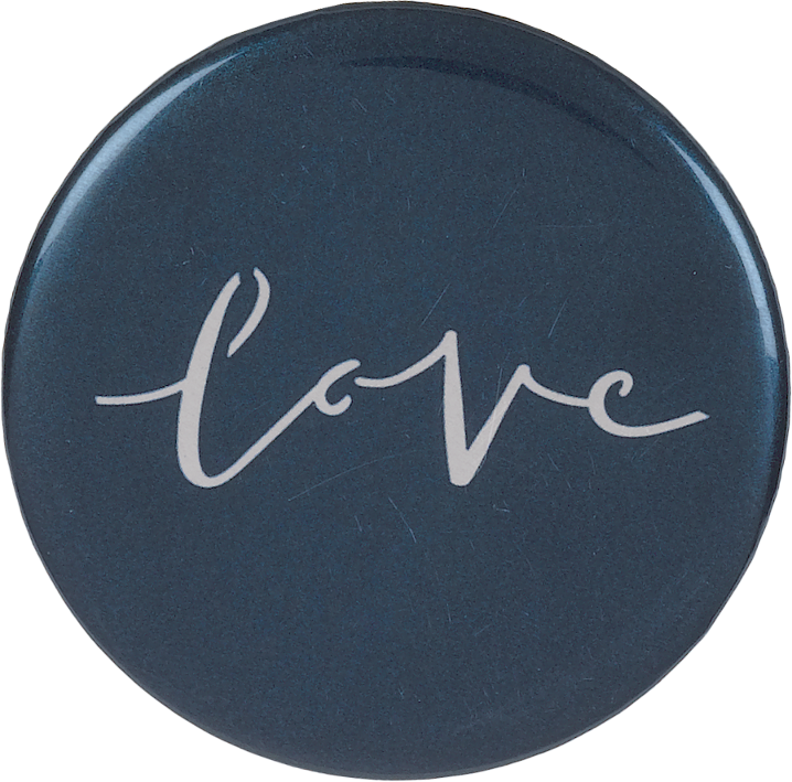 0829 Memori-Button - petrol, Love (ohne Urne)