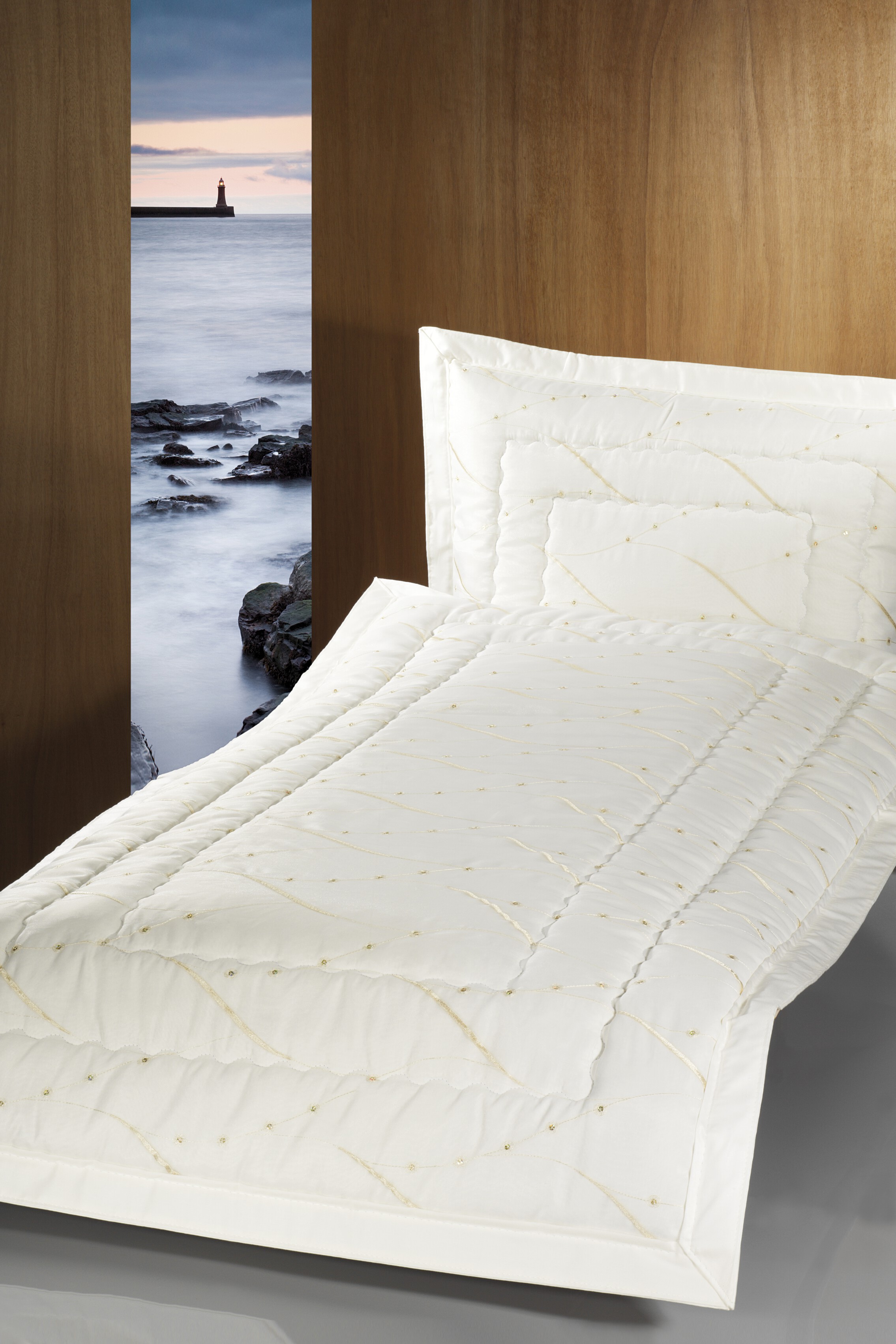 Deckengarnitur 1785 Florenz crème, Steg