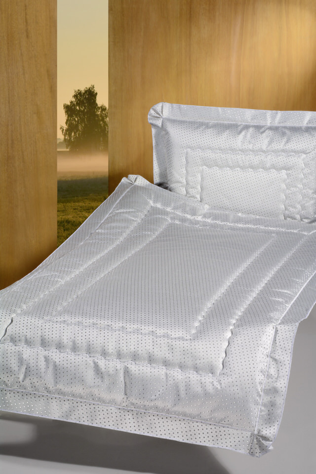 Deckengarnitur 1990 Portofino gepunktet, Volant