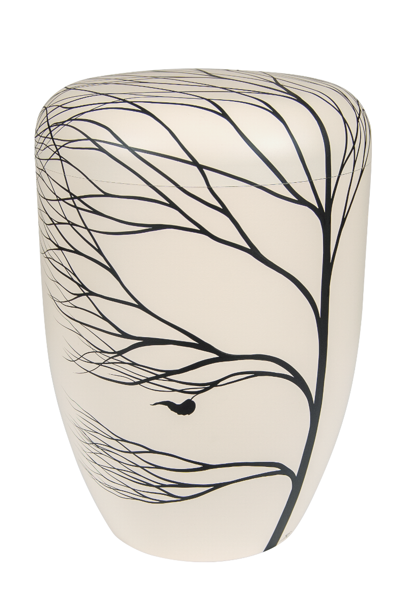 Urne 165710b elfenbein, "vom Winde verweht"