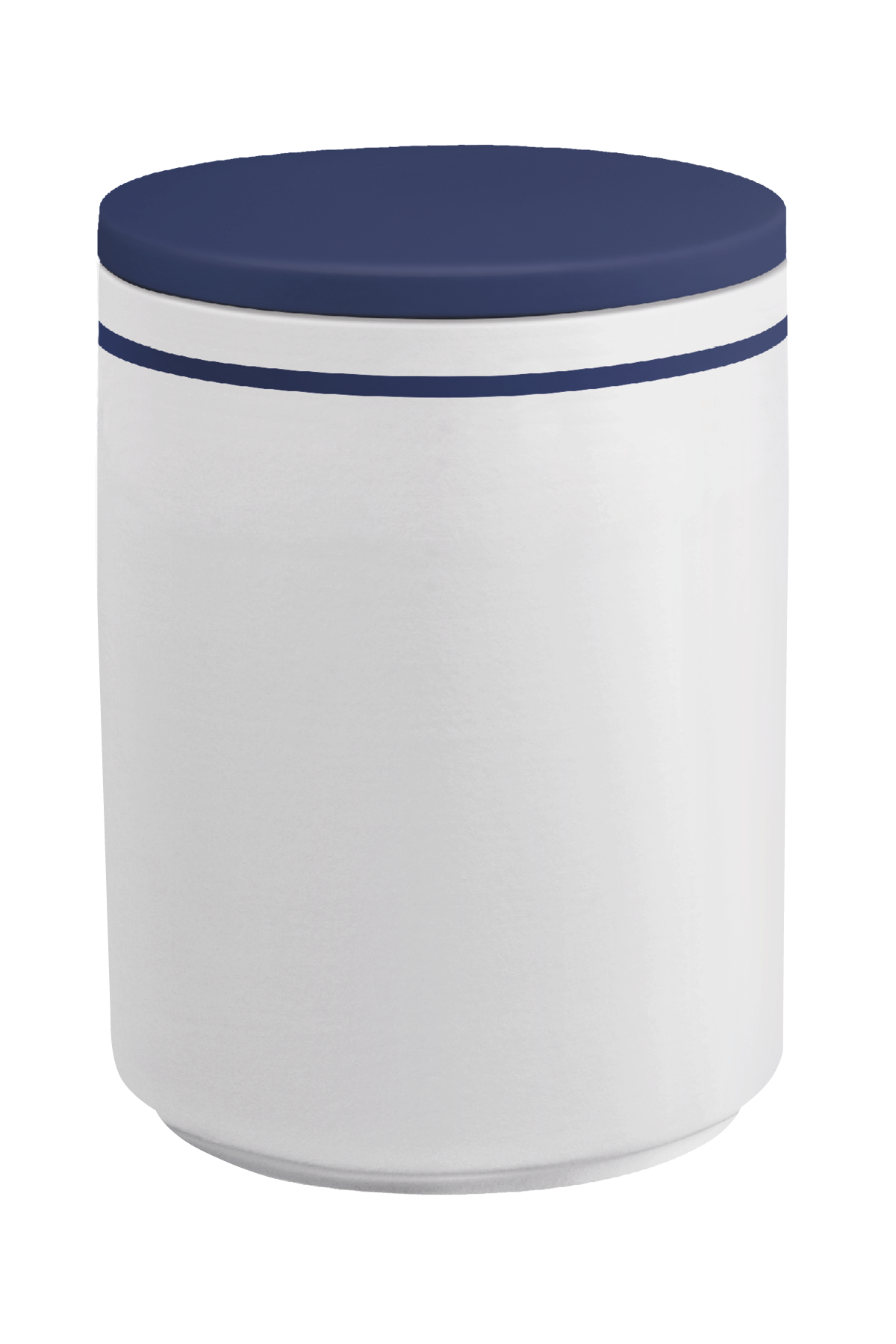 Urne 37537 Seeurne "Aqua Duo", weiß, saphir