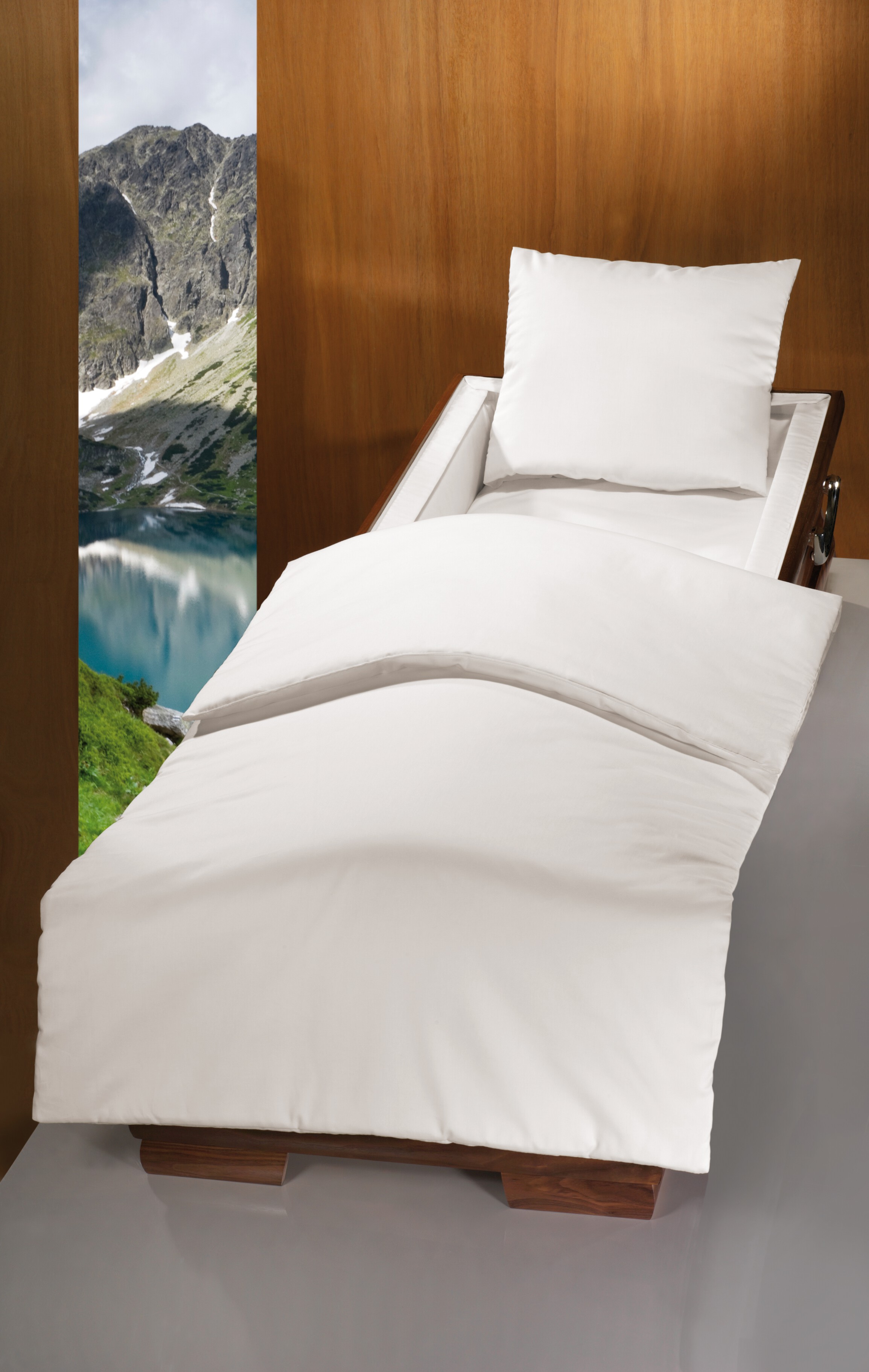 Deckengarnitur 0113  tv Jupiter, Baumwolle elfenbein, Öko-Linie