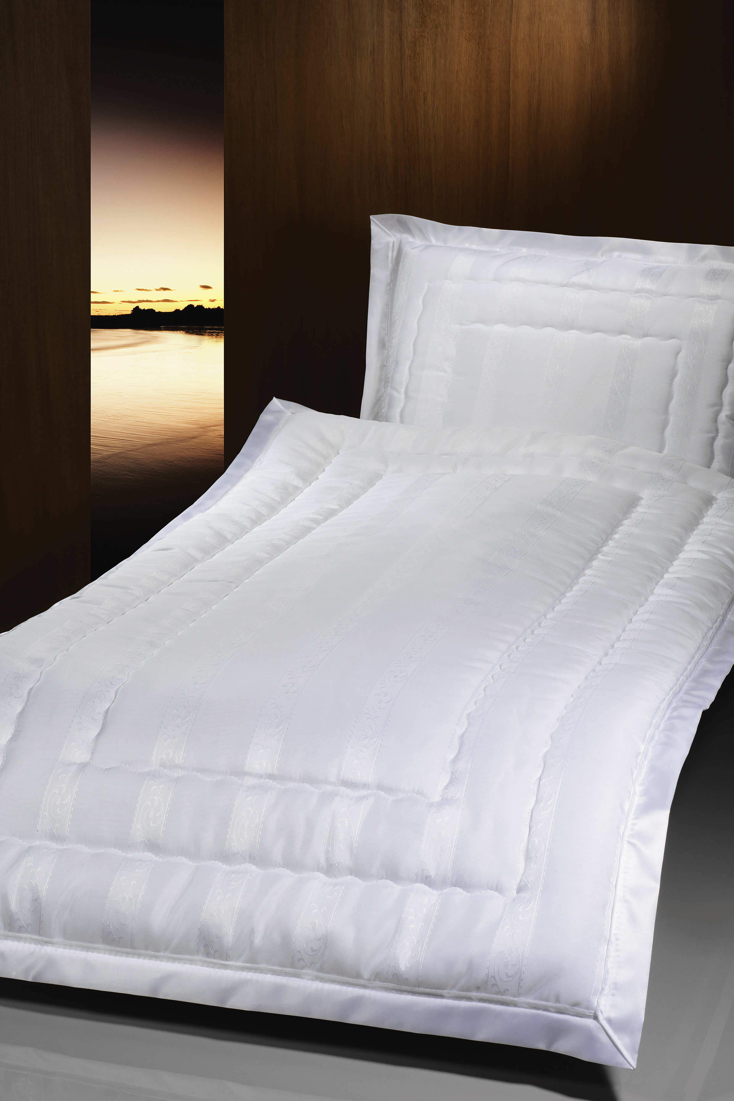 Deckengarnitur 1430 Ancona weiss, Steg